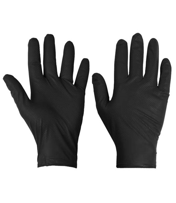 PG-901 Disposable Nitrile Diamond Grip Gloves